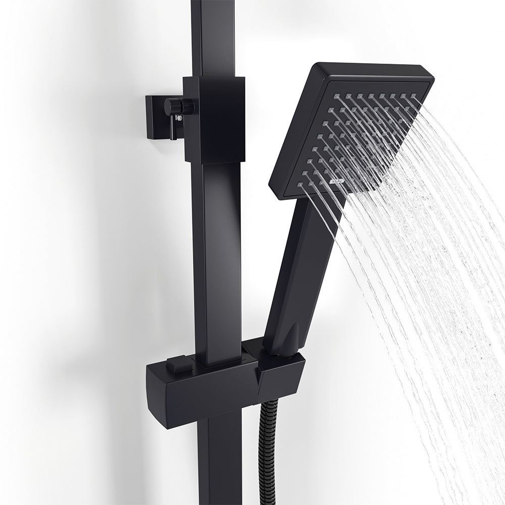 Wall Mount Thermostatic Shower Faucet Set for Bathroom