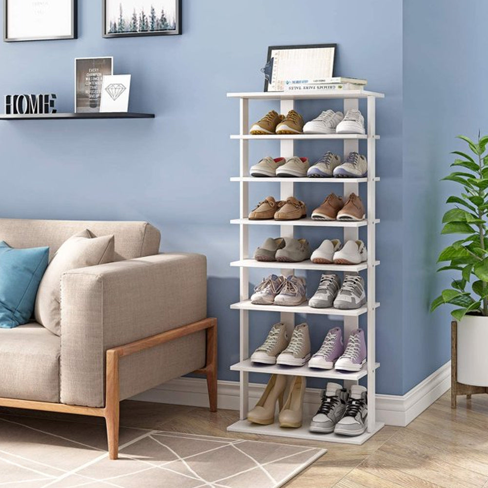 Contemporary 7 Tier Household Space Saving Shoe Rack