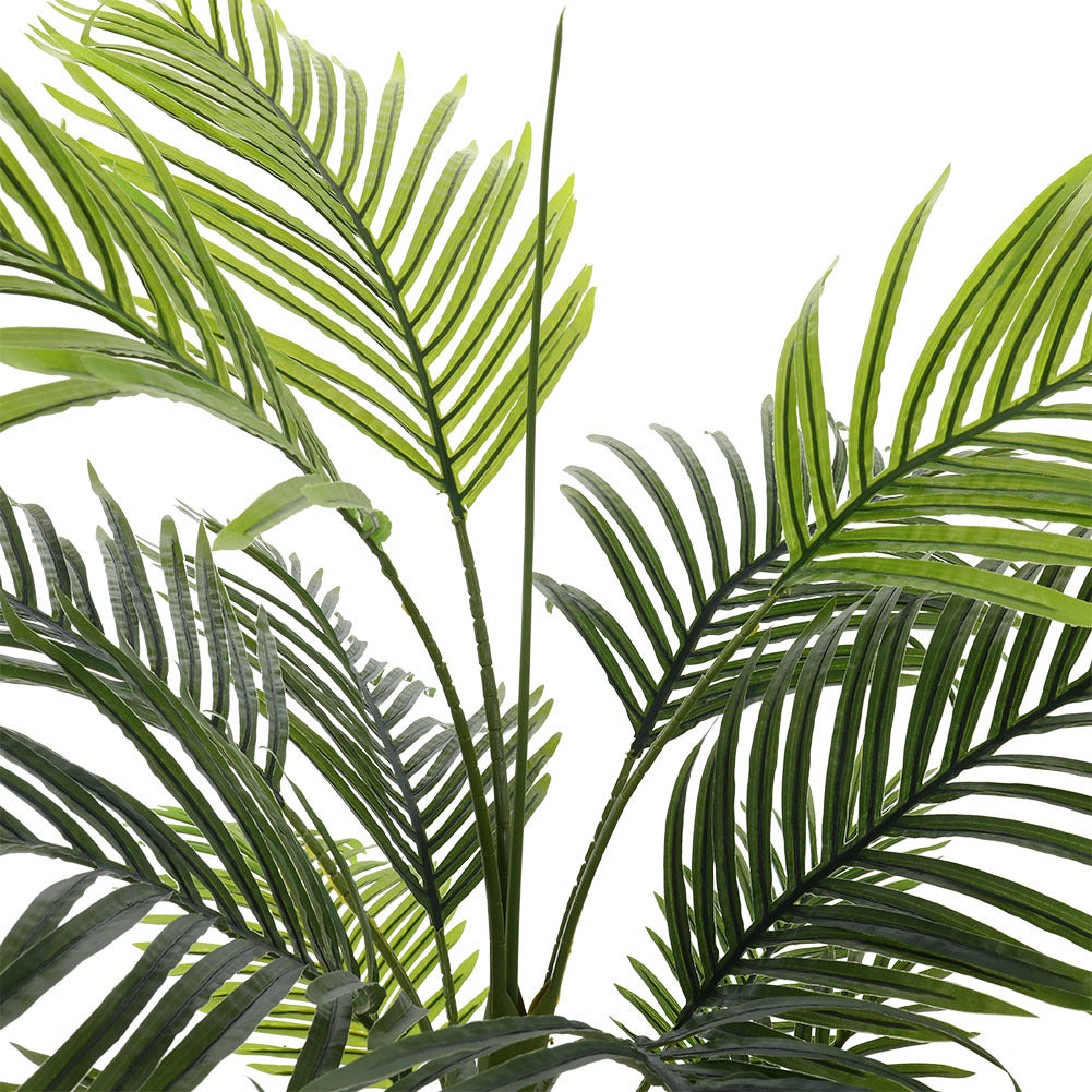 Outdoor Realistic Artificial Palm Tree Plant in Pot, 1.3M