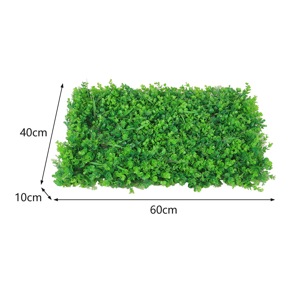 40x60cm Artificial Plant Hedge Green Wall Panel