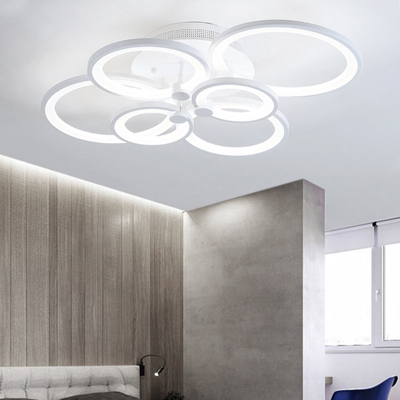 LED Light Ceiling Lights Cool White Lamp 6 Head