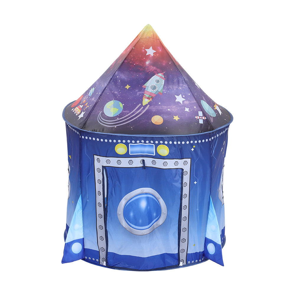 Space Theme Kids Pop-up Play Tent Playhouse