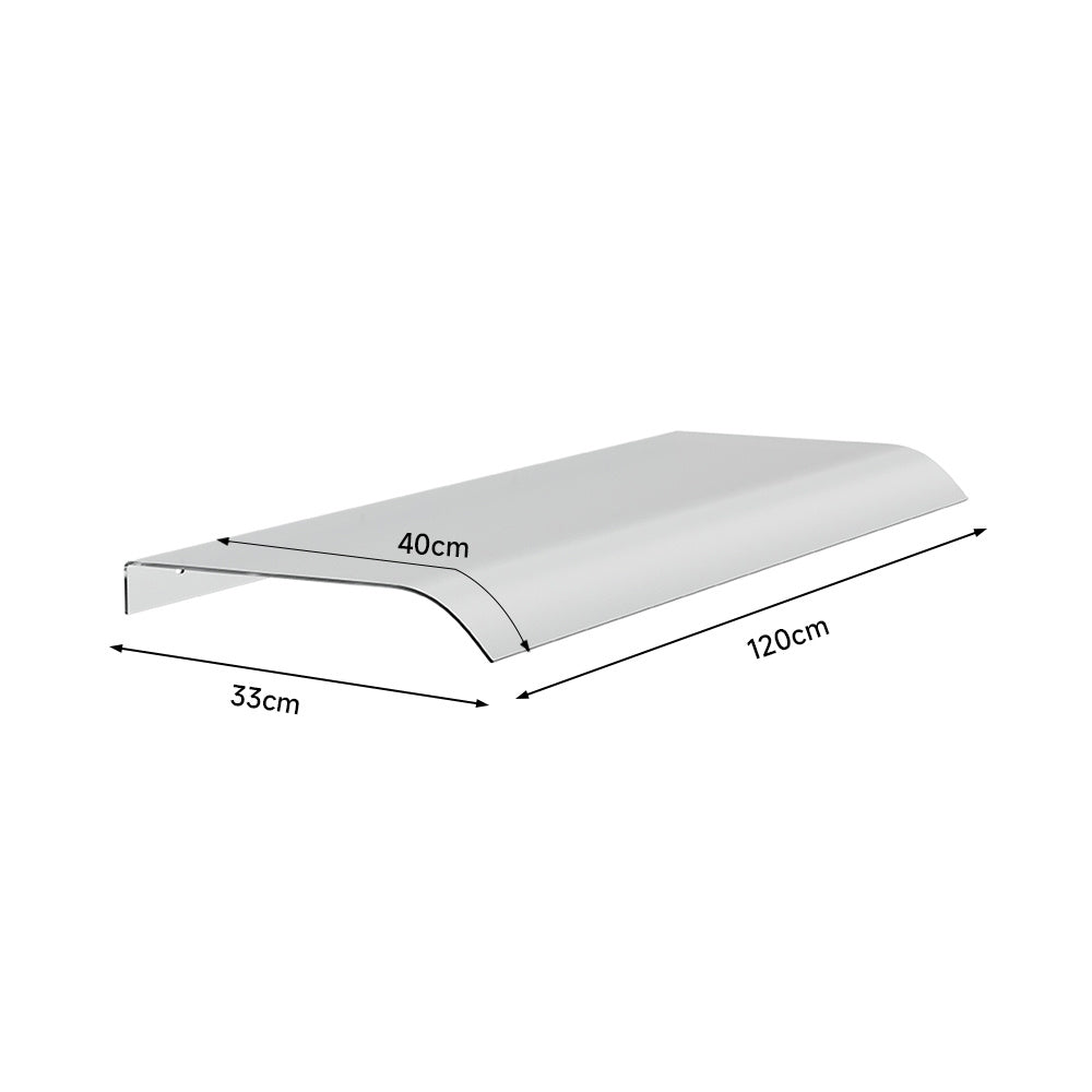 120x40cm Frosted Awning Window Door Canopy