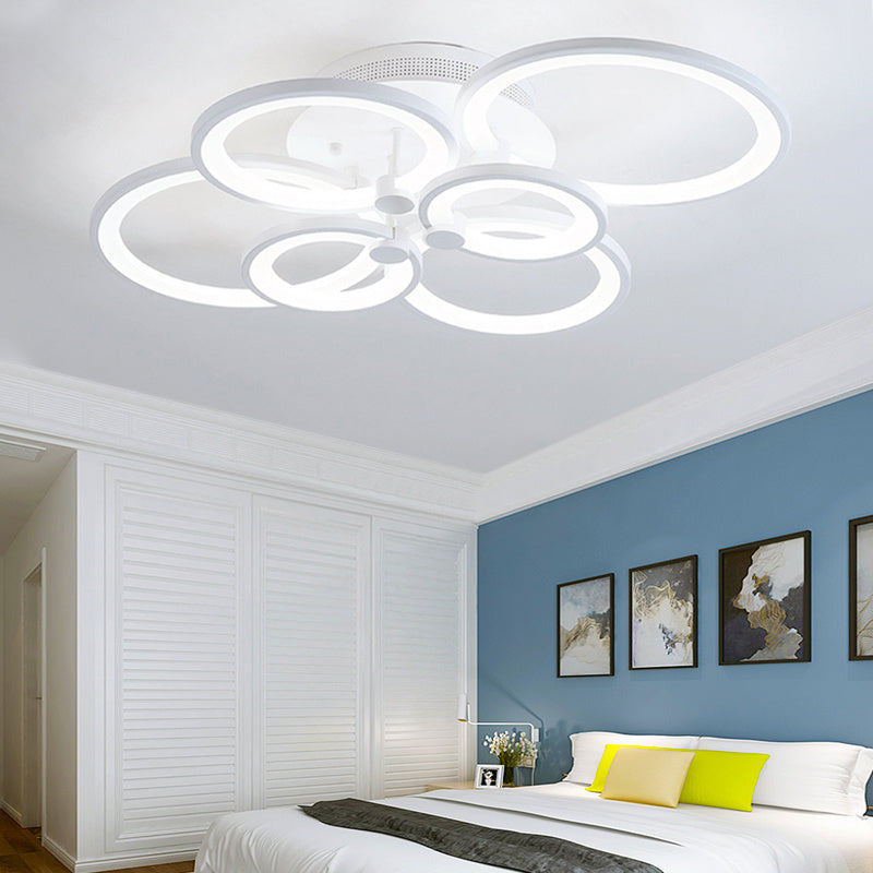 LED Light Ceiling Lights Cool White Lamp 6 Head