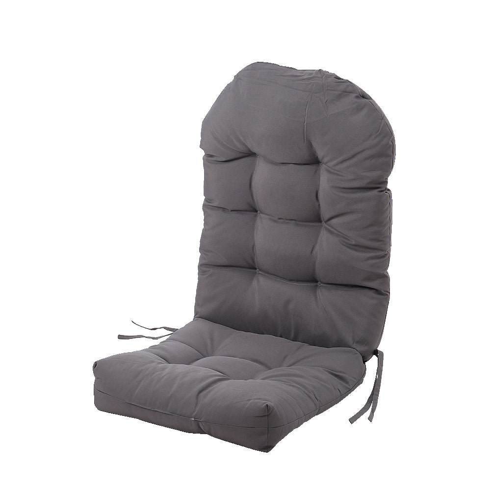 125x53cm Outdoor Garden Patio Waterproof Tufted Seat Cushion,Dark Grey