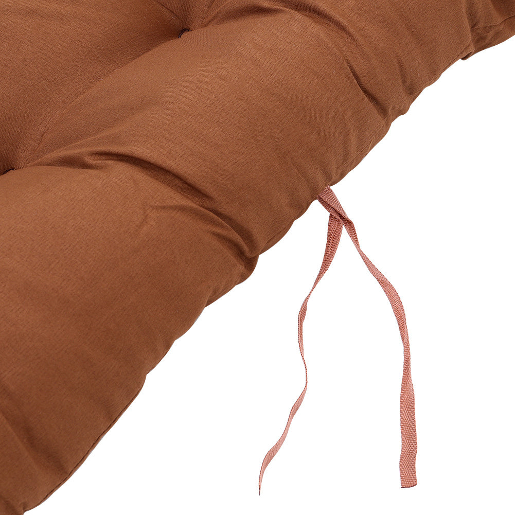Sun Lounger Cushion Pad Garden In/Outdoor Recliner Chair Seat Pads,Coffee