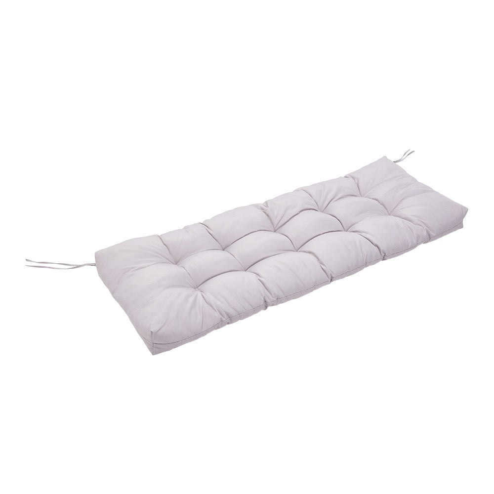 Grey Outdoor Waterproof Patio Benches Seat Cushion