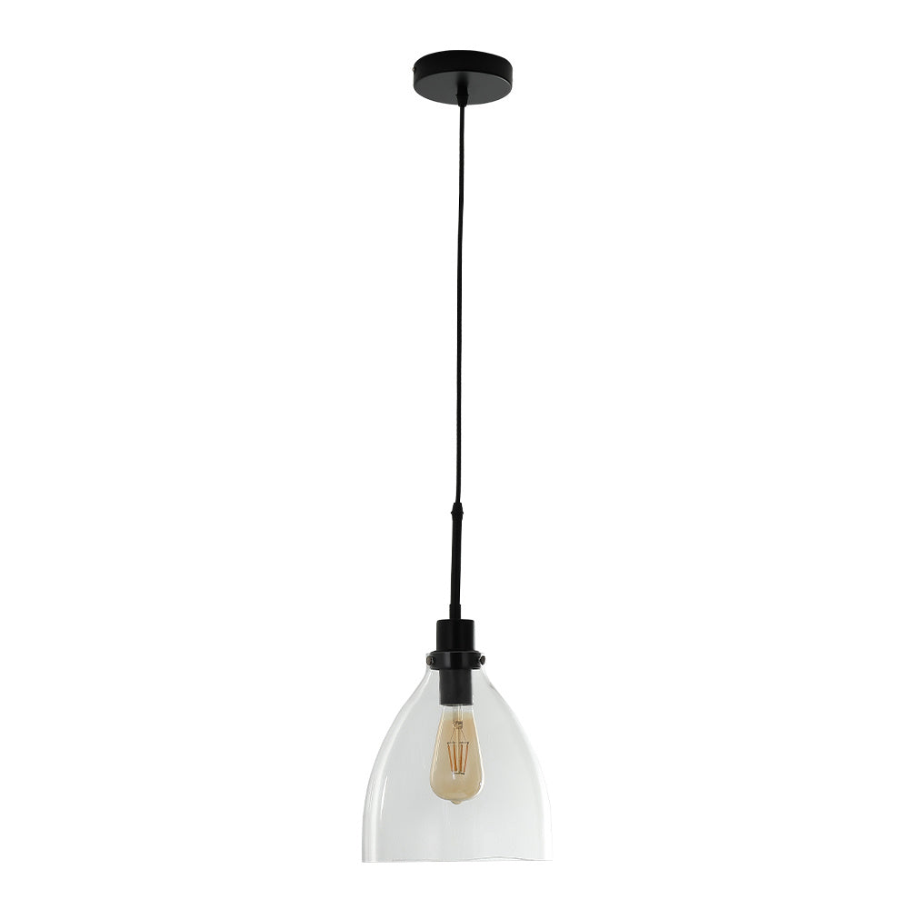 Living Room Glass Single Light Pendant Light