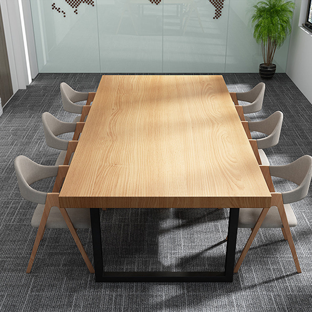 Set of 2 Metal Table or Bench Legs Frames Trapezium Steel Base Stands 56x71CM