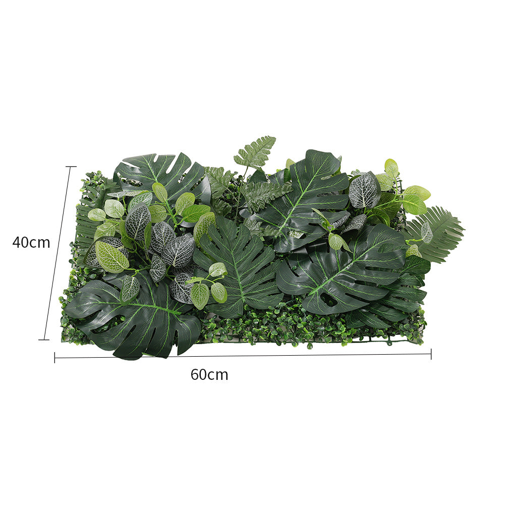 40x60cm Artificial Plants Green Wall Panel