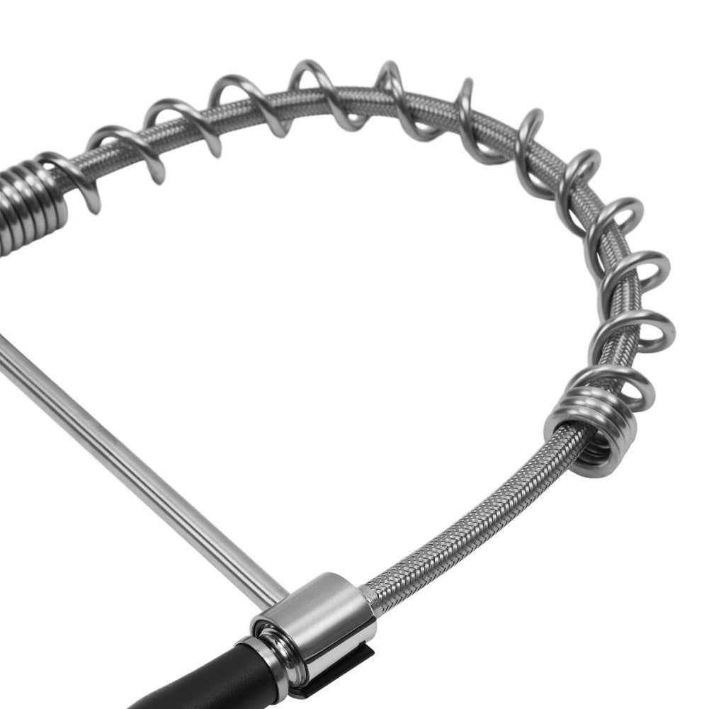 Swivel Kitchen Mixer Tap Dual Spout with Pull Down Sprayer and Pot Filler,Silver