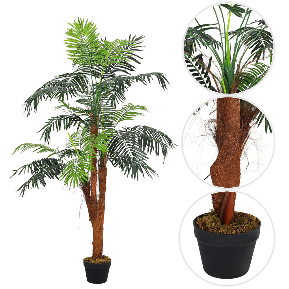 150CM Garden Artificial Palm Tree in Pot Fake Plant