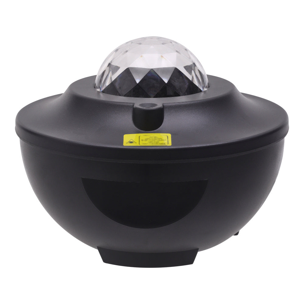 Black Galaxy Projector with Bluetooth Speaker