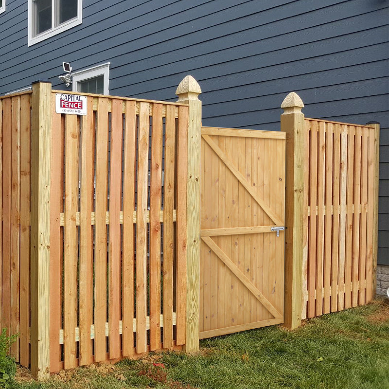152cm Pine Wood Garden Gate with Latch