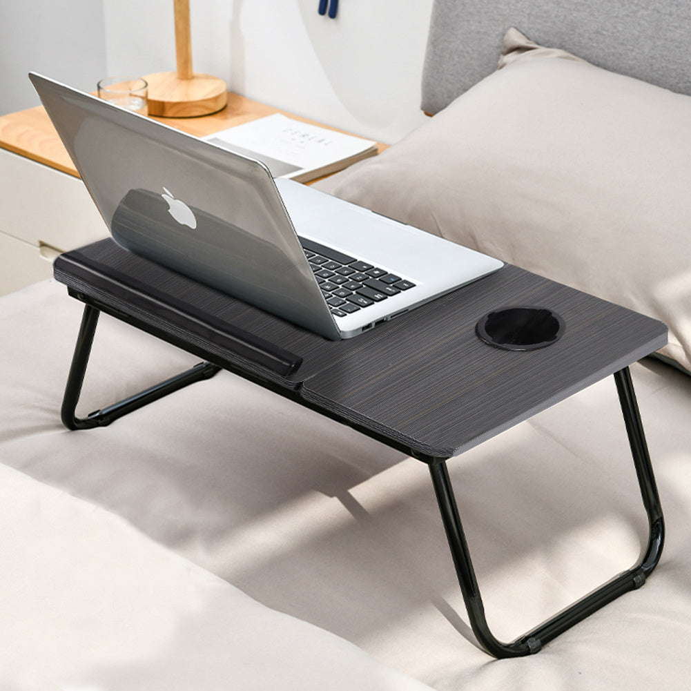 Black Adjustable Laptop Bed Desk