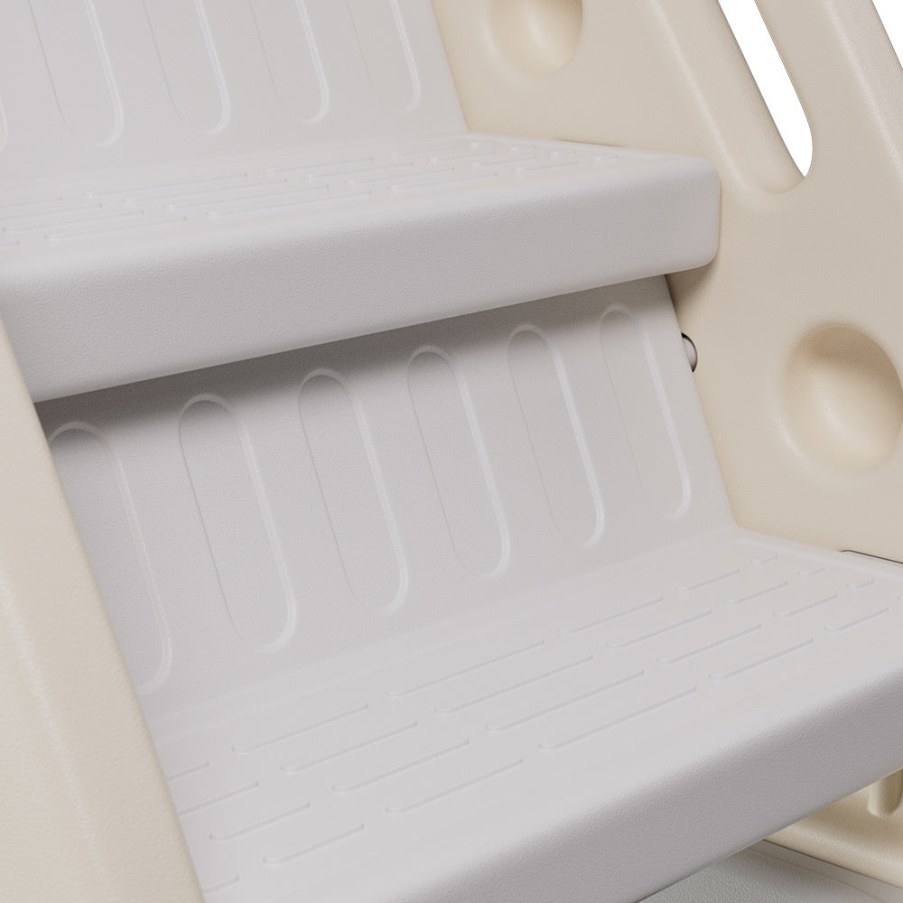Grey Lovely Folding Plastic Carrot Slide for Toddler