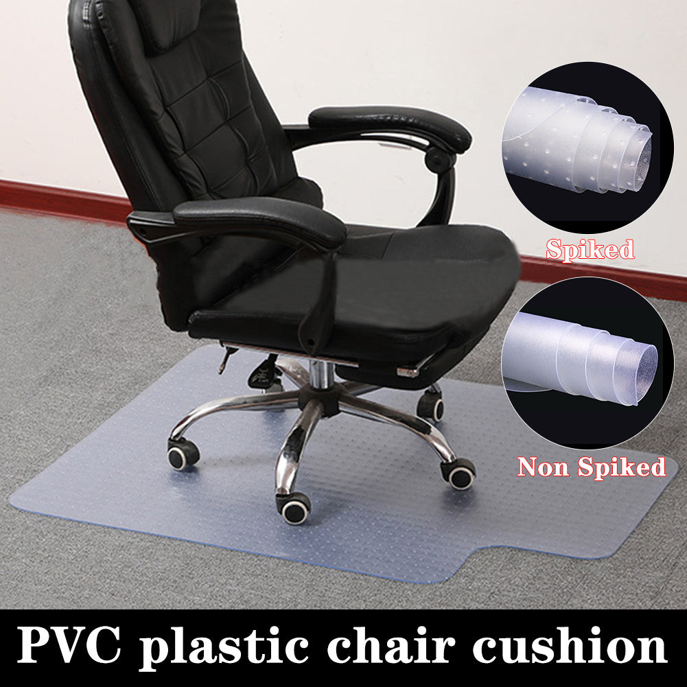 Plastic PVC Non Slip Office Chair Desk Mat Carpet Protector