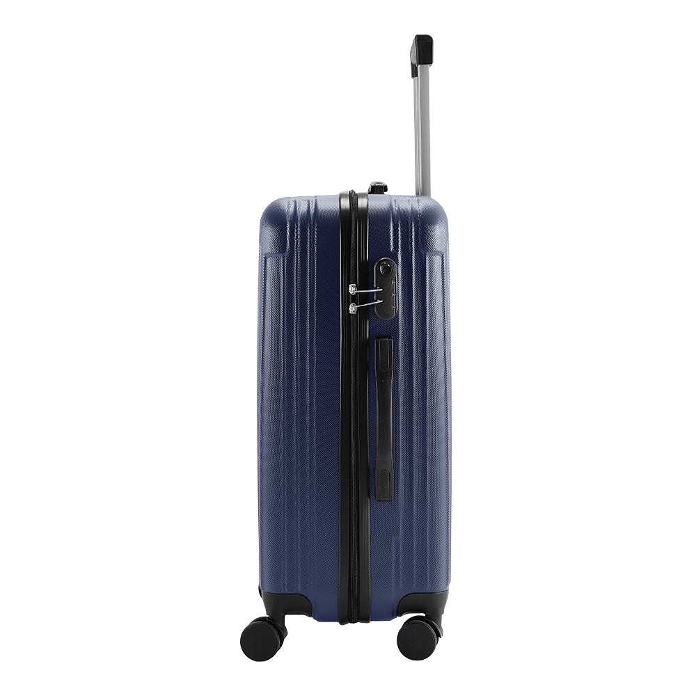 Blue 20 inch Hardshell Spinner Wheel Luggage Travel Suitcase