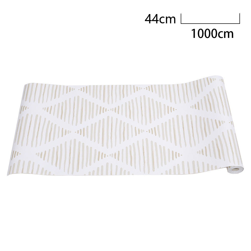 Modern Geometric Diamond Wallpaper Yellow and White