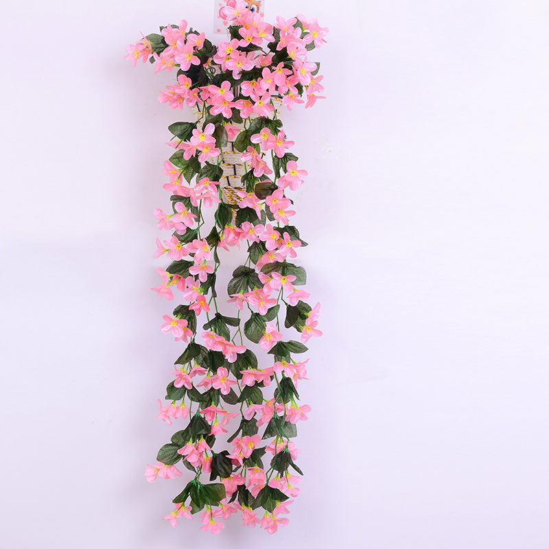 Artificial Fake Flowers Cluster Hanging Garland