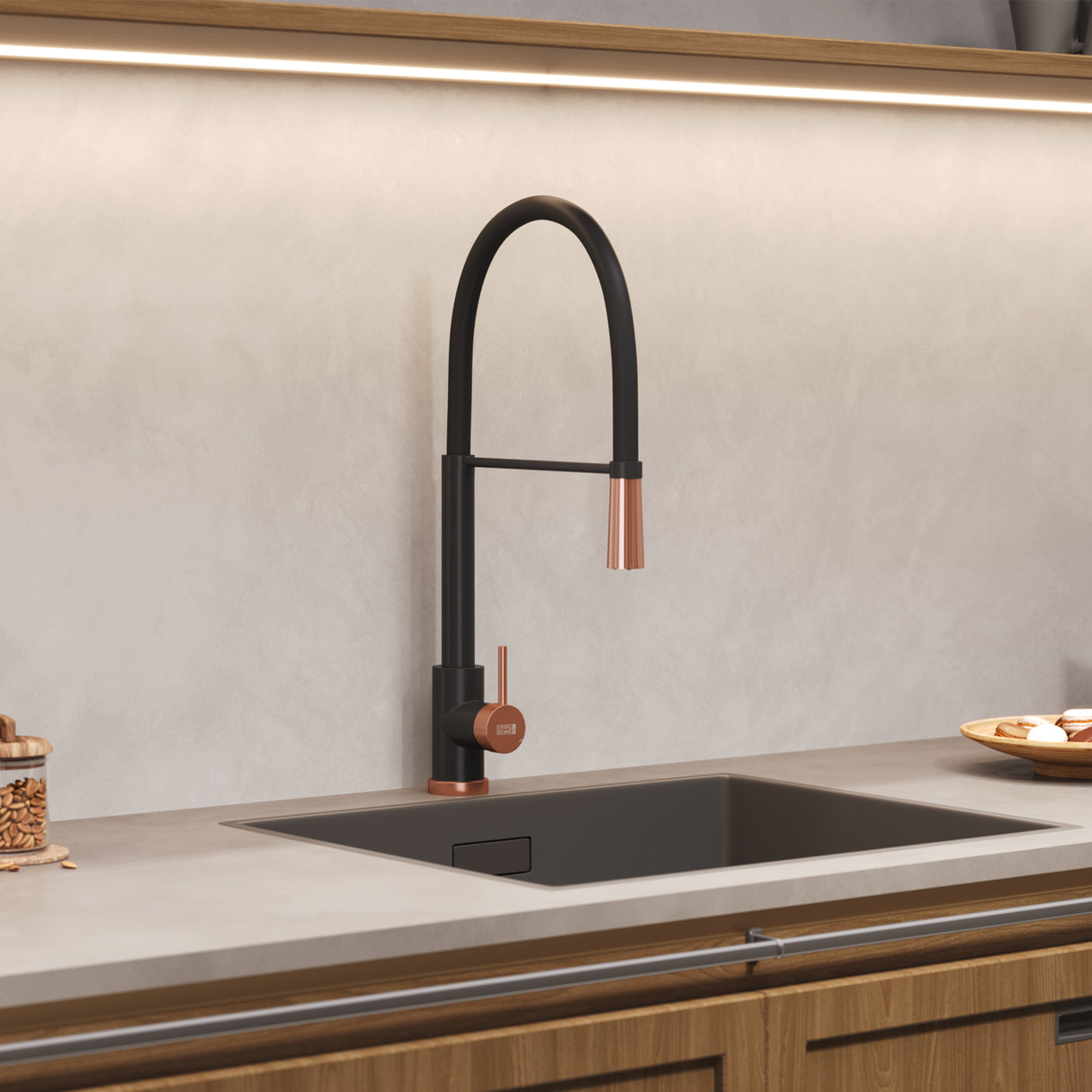 Pull Down Single Lever Mono Kitchen Tap