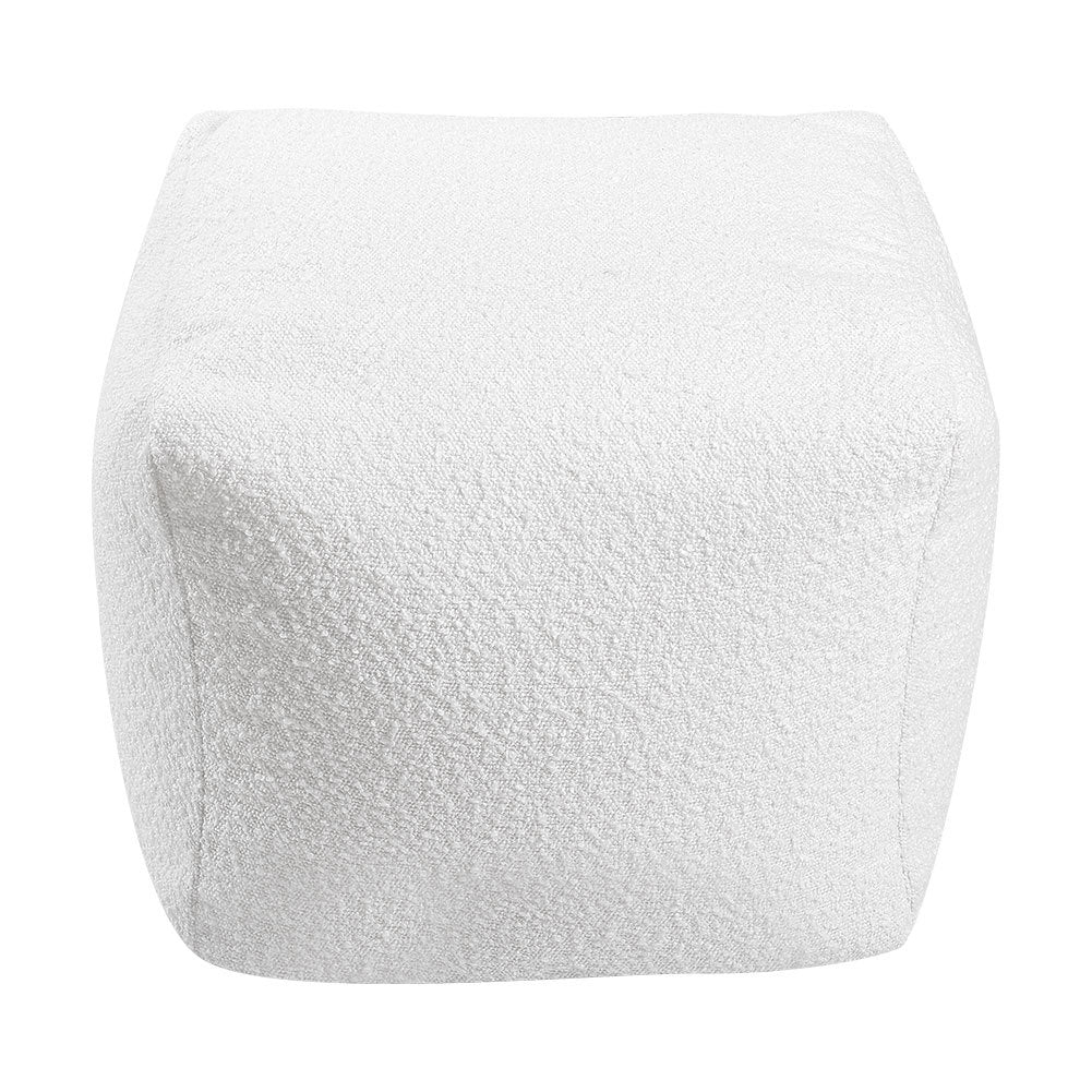 54.5cm W White ottoman Foot Rest