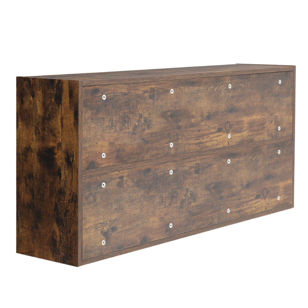 Cube Wooden Bookcase Organizer Storage Shelving Unit