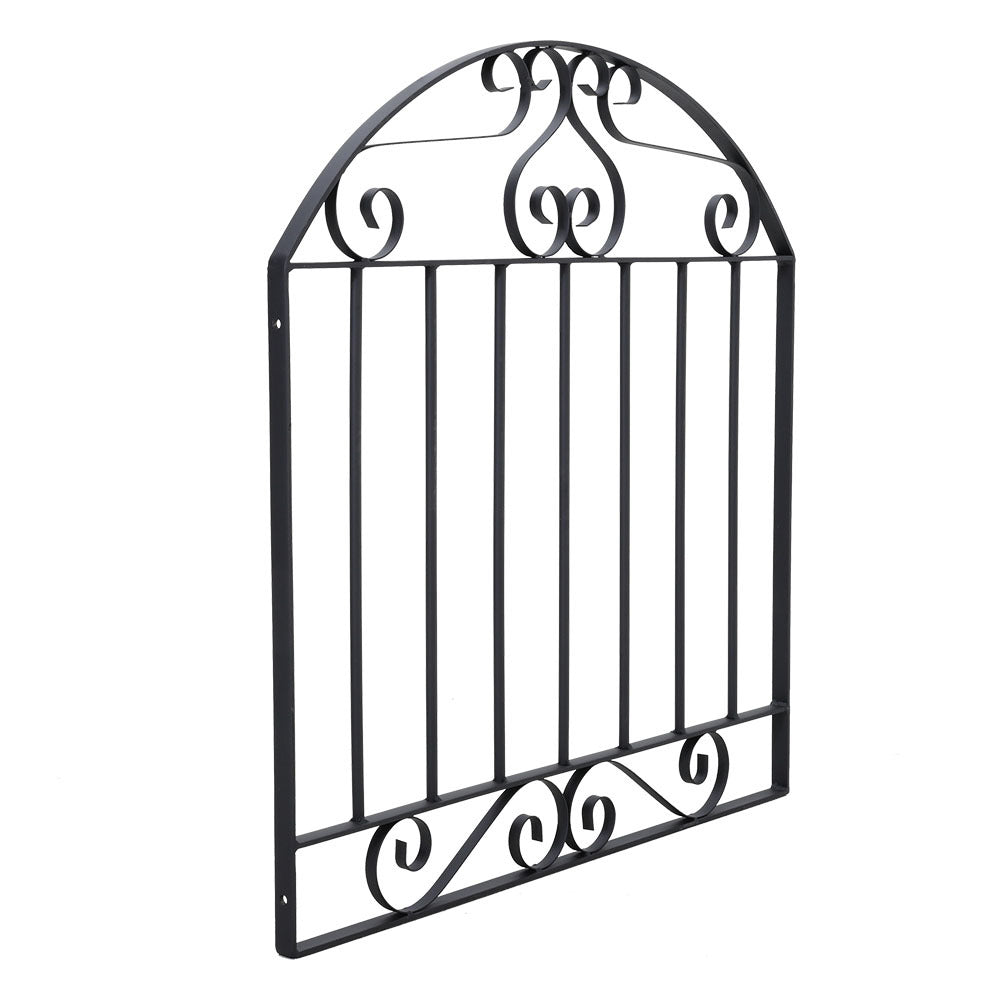 3ft Wrought Iron Pedestrian Gate with Fittings Bolt Heavy Duty