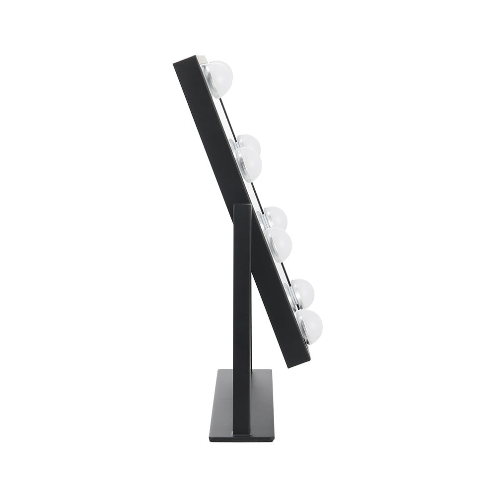 Hollywood Vanity Mirror with 9 LED Bulbs, 3 Color Lighting Modes