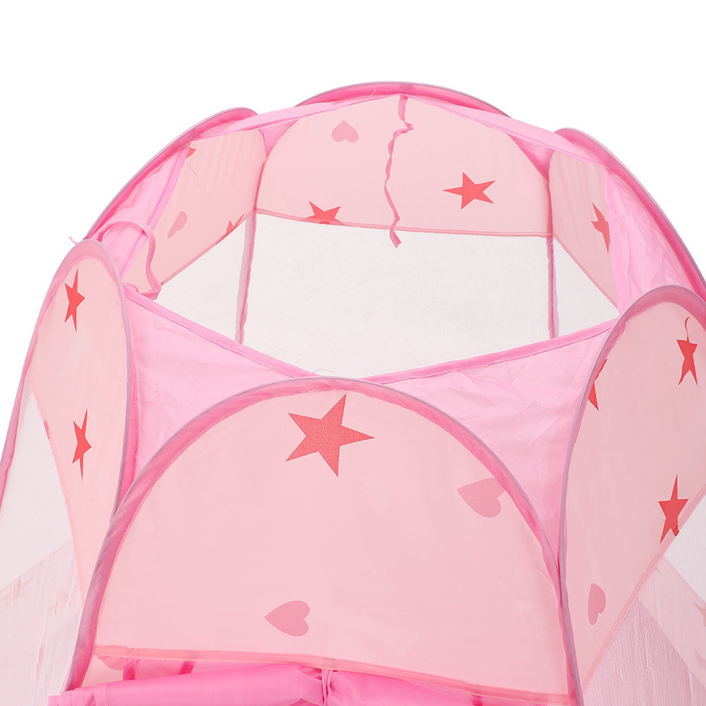 Pink Pop Up Dreamy Play Tent Ball Pit