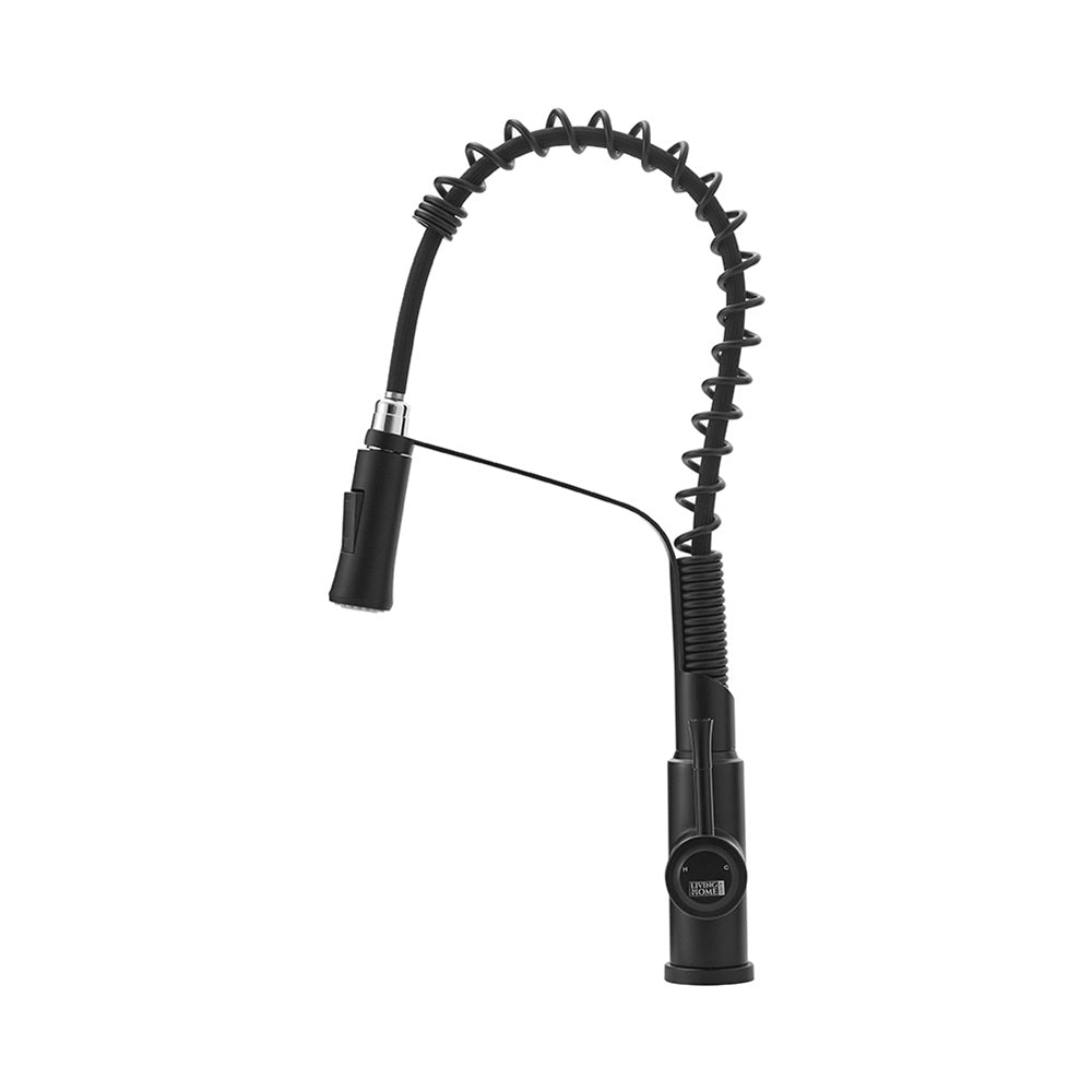 Black Modern Single Lever Kitchen Pull Down Faucet