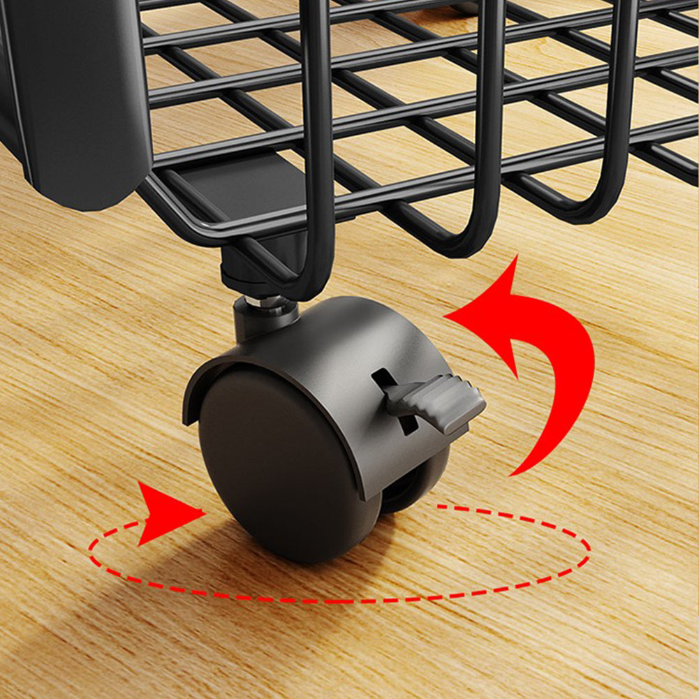 5 Tier Iron Wire Fruit Vegetable Basket Storage Unit