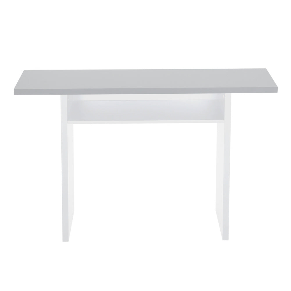 Wall Fixed Side Console Table with Drawer, Grey
