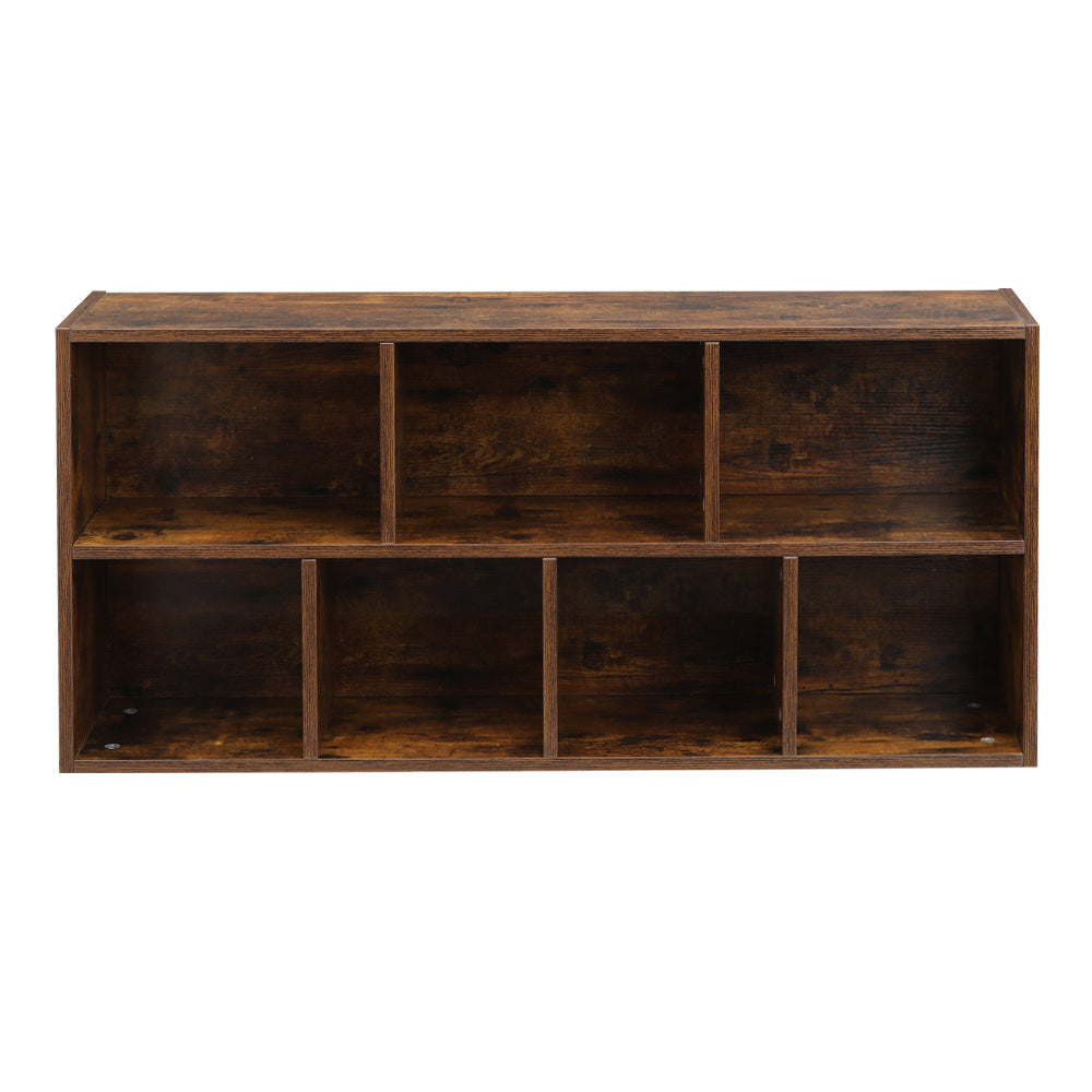 Cube Wooden Bookcase Organizer Storage Shelving Unit