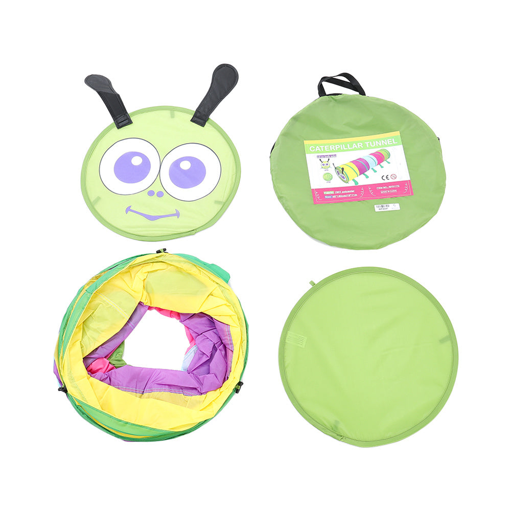 6FT Multicolor Crawl Play Tunnel Pop up Tunnel for Kids