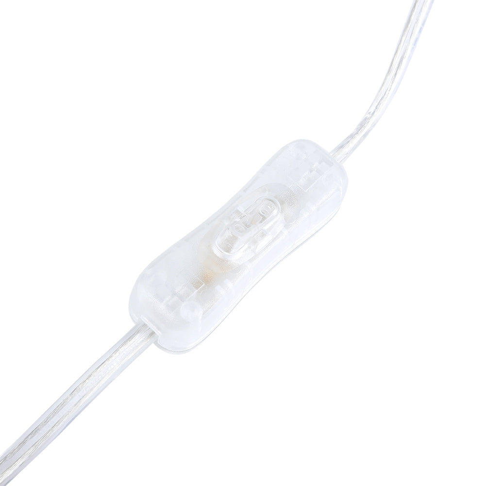 Modern Chrome and Crystal Shade Table Lamp