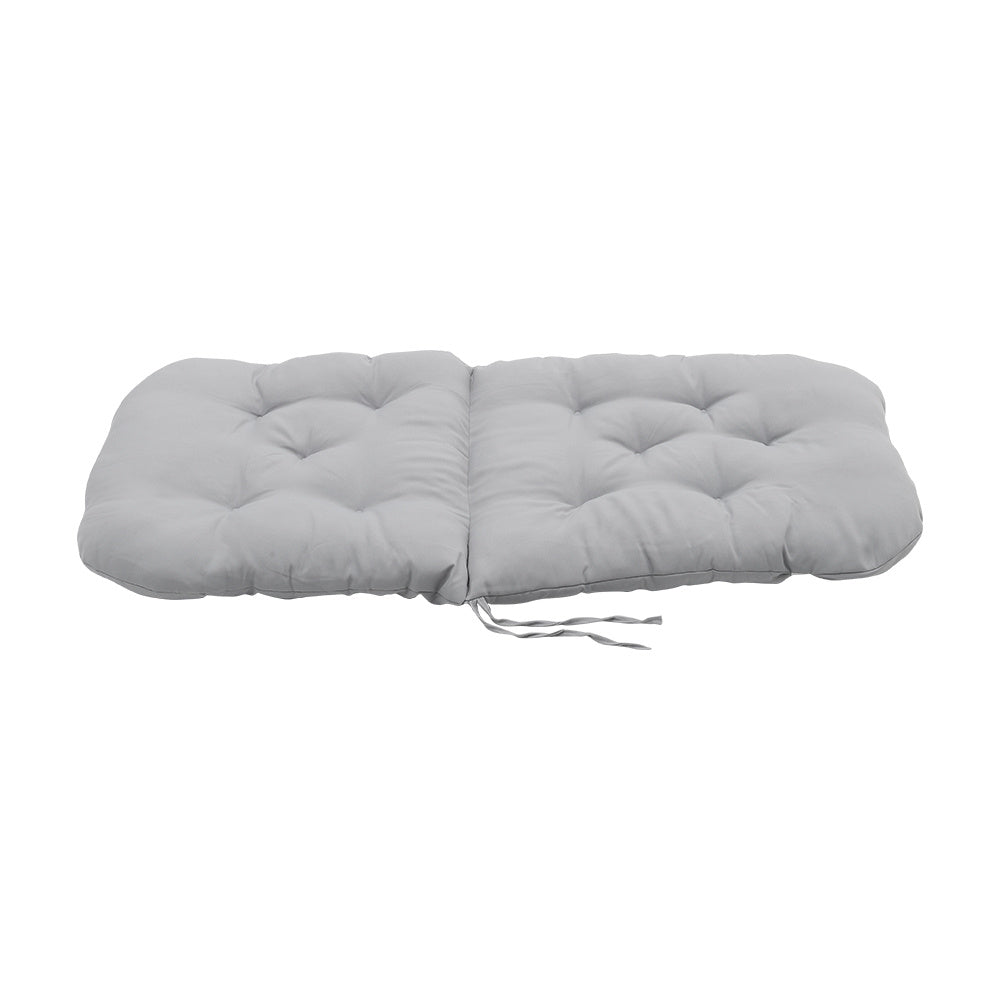 Rocking Chair Rattan Chair Non slip Comfortable Seat Cushion,Light Grey