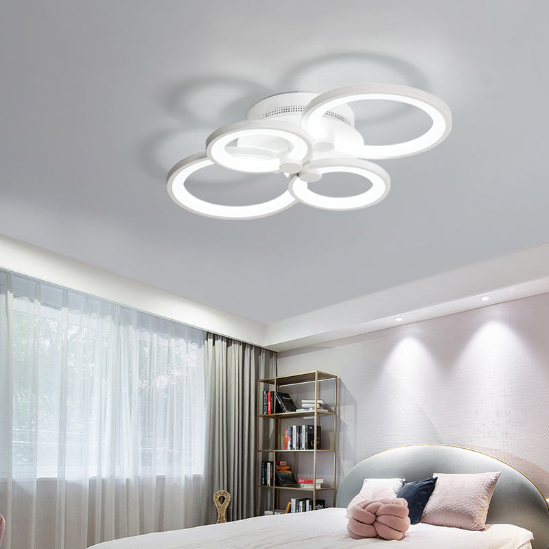 LED Light Ceiling Lights Cool White Lamp 4 Head