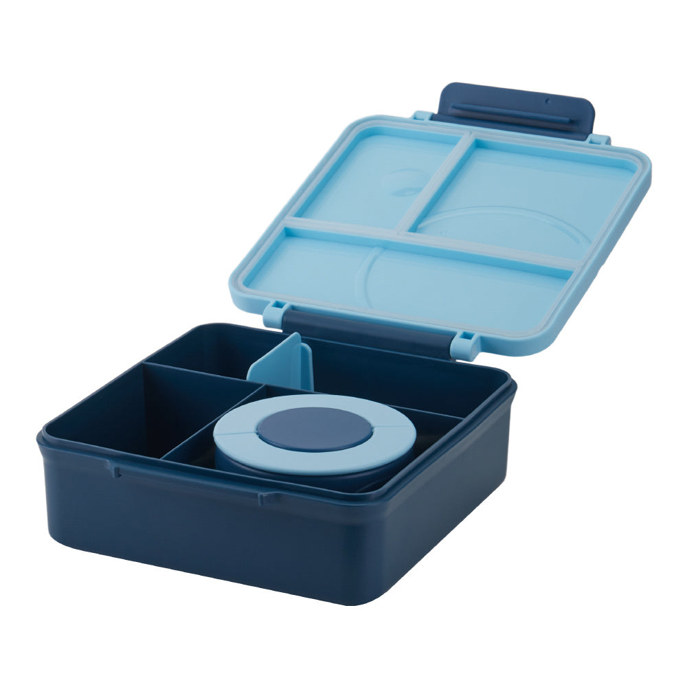 20.5cm W x 8.5cm H Bento Box ,with Stainless Steel Bowl