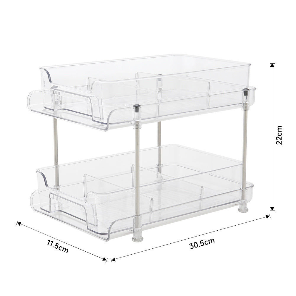 2 Tier Skincare Organizer for Makeup Cosmetic Perfume