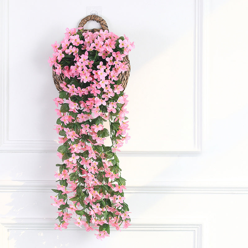 Artificial Fake Flowers Cluster Hanging Garland
