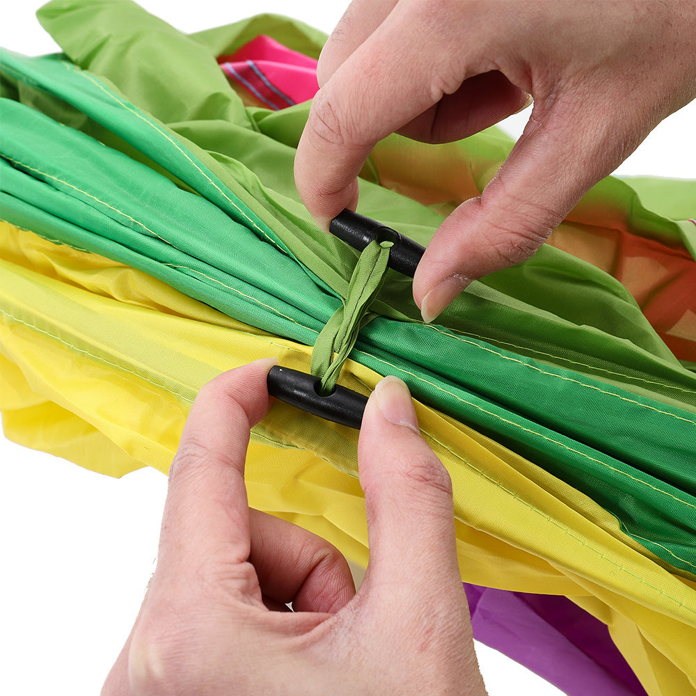 6FT Multicolor Crawl Play Tunnel Pop up Tunnel for Kids