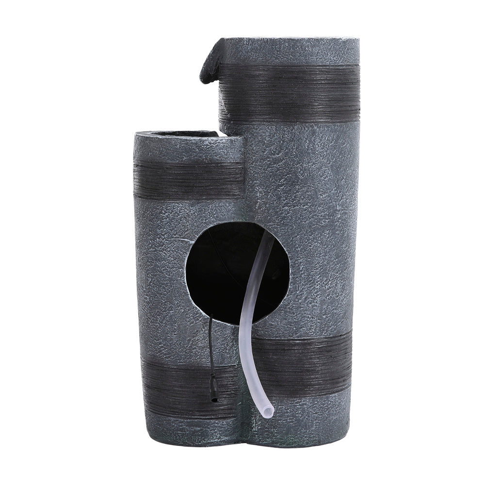 3 Tier Bowl Outdoor Solar Powered Water Fountain Decor