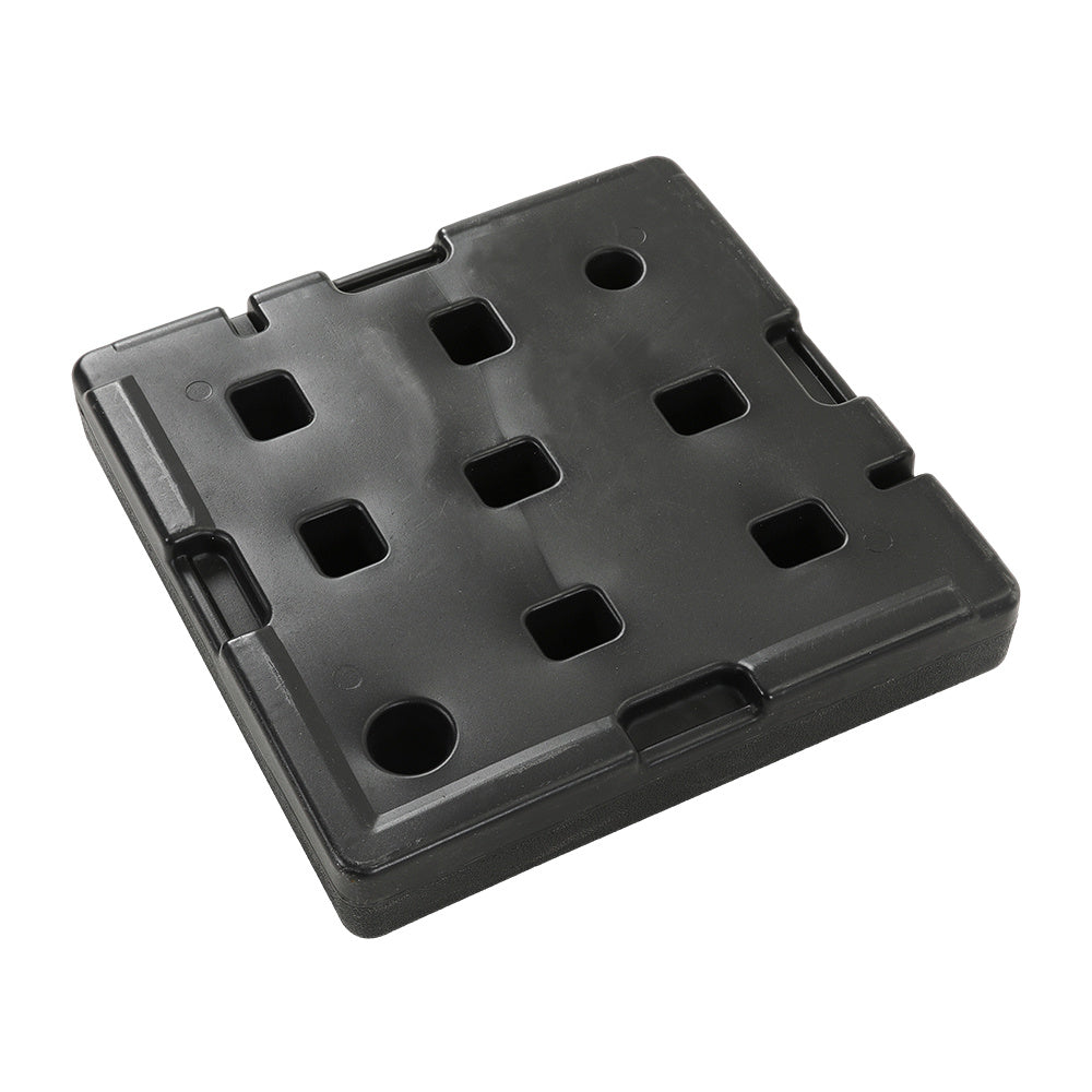 Banana Parasol Roma Parasol Rectangular Base Stand Filled 92KG