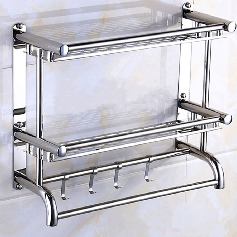 Stainless Steel Wall Mounted Towel Rail Holder
