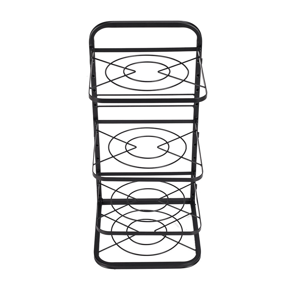 Kitchen 4 Tier Pan Organizer Rack Cookware Holder Stand