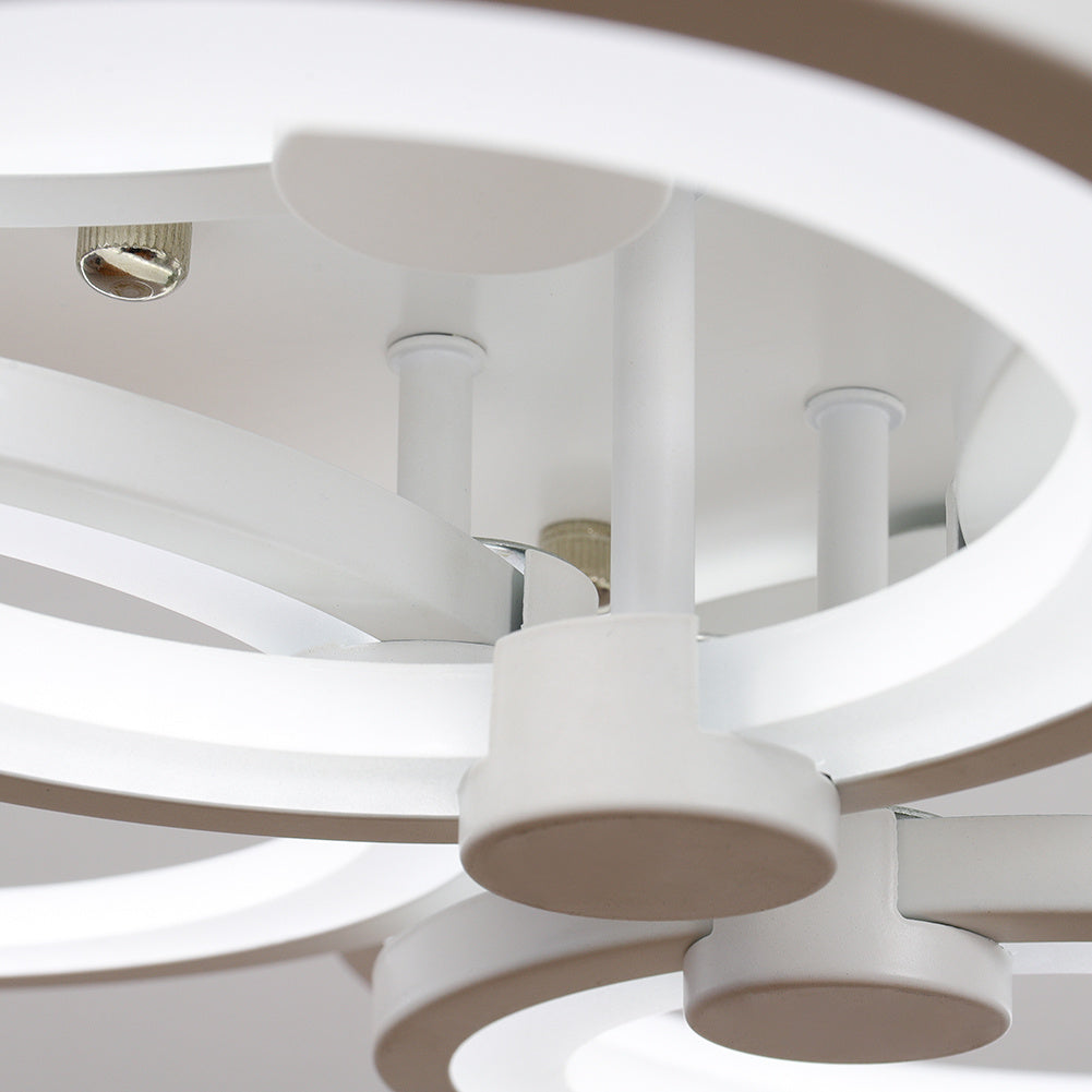 LED Light Ceiling Lights Cool White Lamp 6 Head