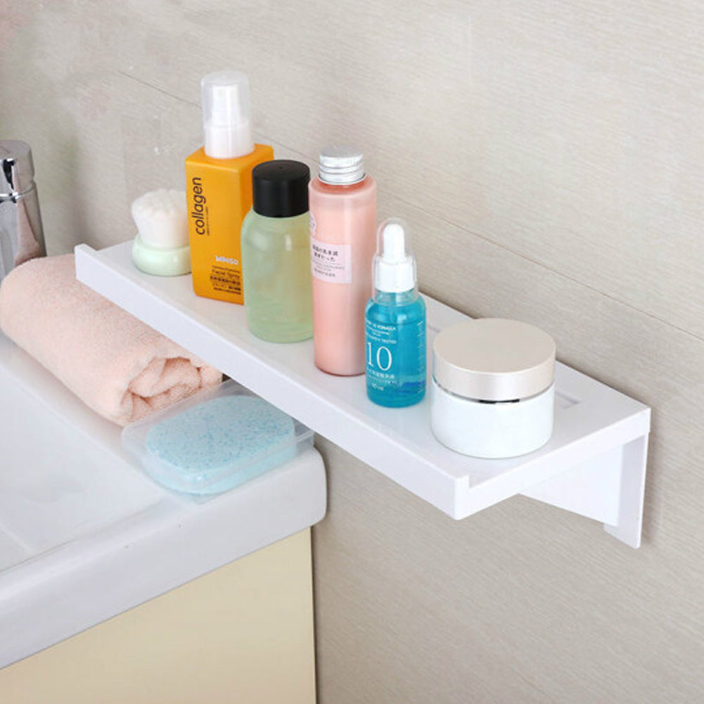 Wall Mounted Shelf Bathroom Storage Organizer Display Holder