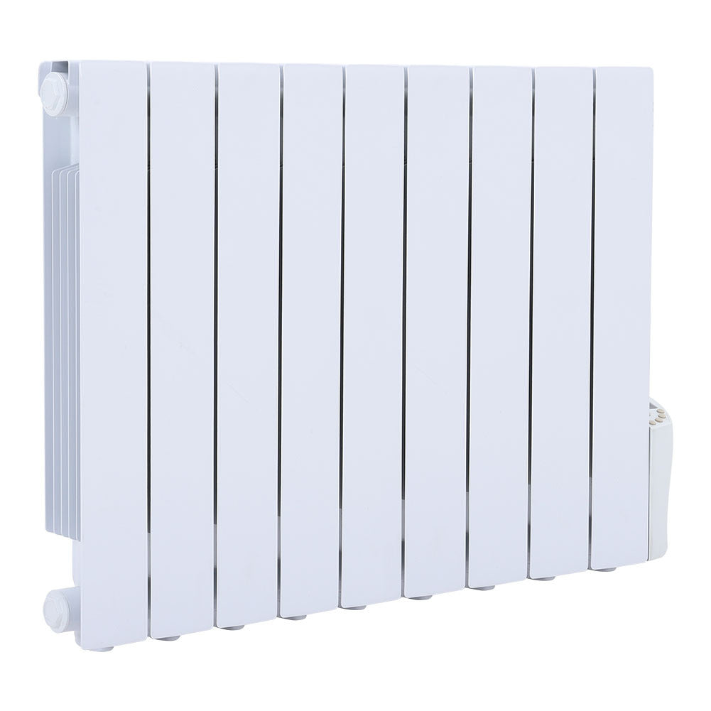 1500W Electric Oil Filled Radiator Space Heater With LED 24 Hour Timer