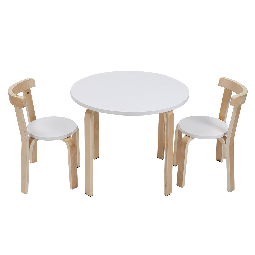 Poplar Toddler Play Table and Chair Set